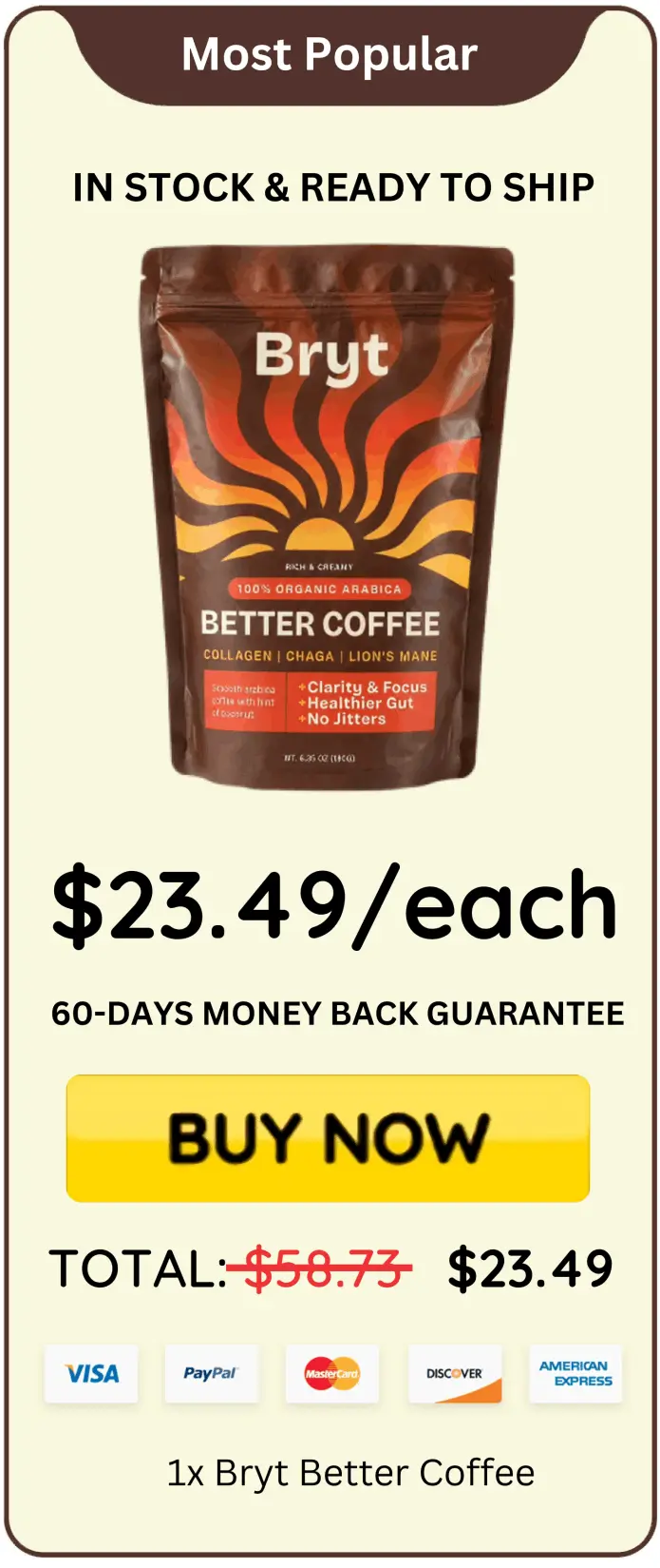 Bryt Better Coffee offer price