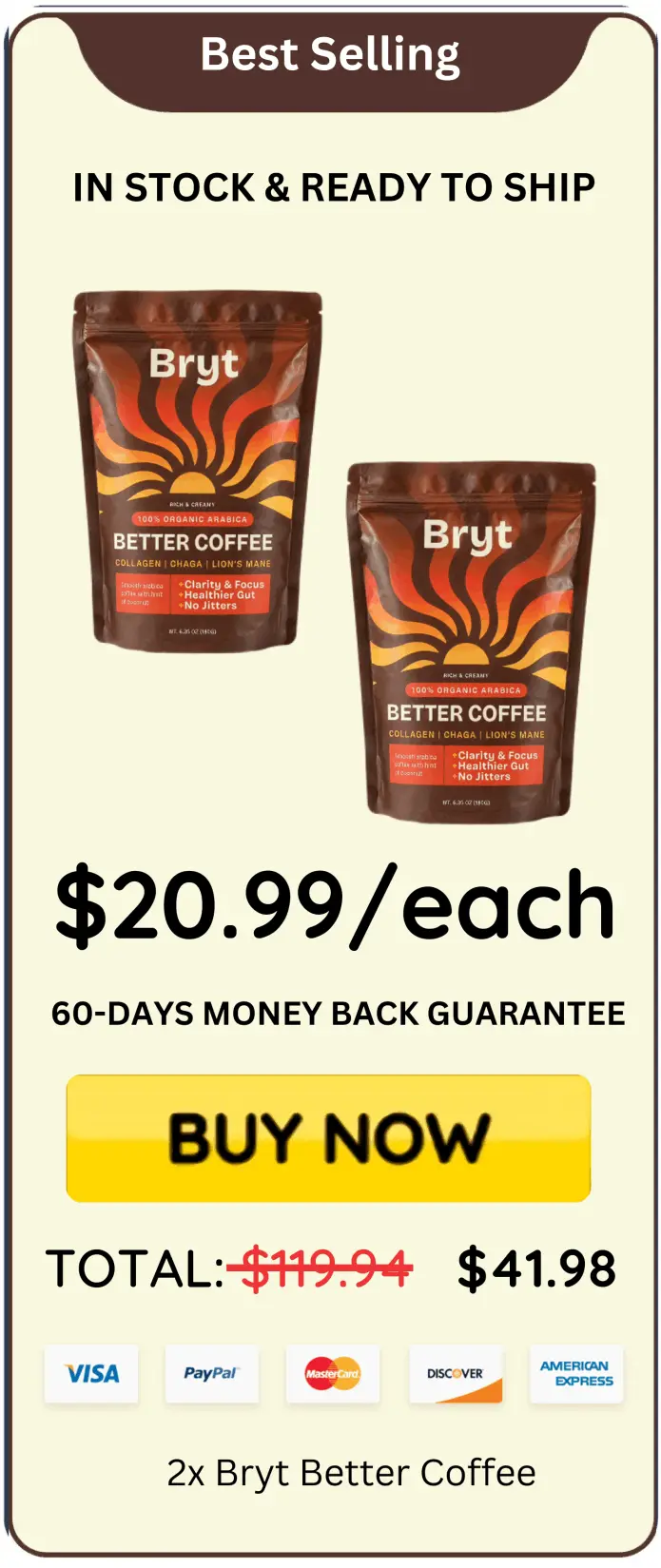 Bryt Better Coffee offer price