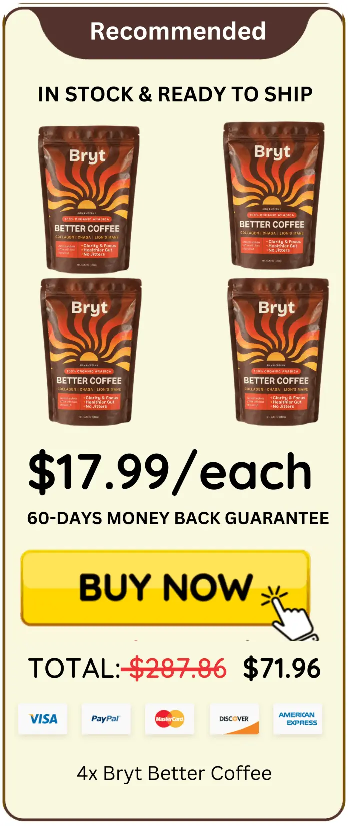 Bryt Better Coffee offer price